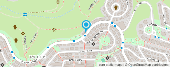 מפת הגעה אל יד שרה