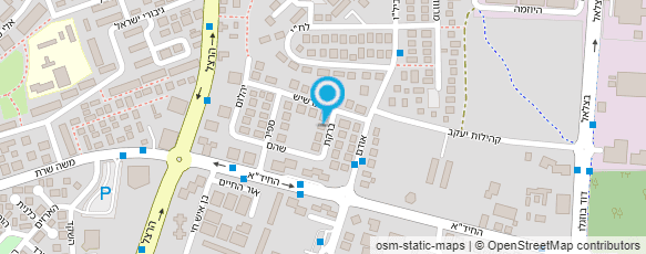 מפת הגעה אל יד שרה