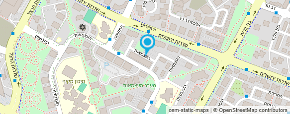 מפת הגעה אל מסגריית יוסף בוקובזה