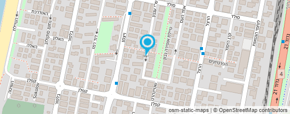 מפת הגעה אל אופנועי יוסי מפת הגעה אל אופנועי יוסי