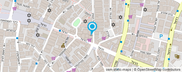 מפת הגעה אל האנגר - נעליים