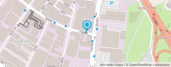 מפת הגעה אל ג'וי שלטים ותצוגות דיגיטליות JOY