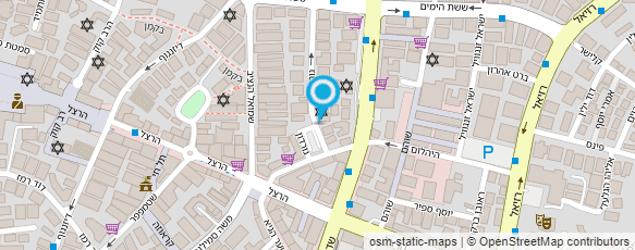 מפת הגעה אל איל"ן - איגוד ישראלי לילדים נפגעים