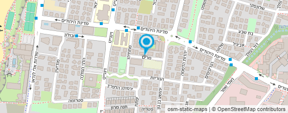 מפת הגעה אל מינץ חגית - אדריכלית