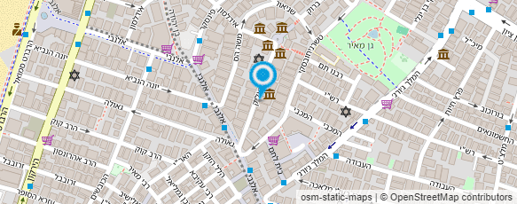 מפת הגעה אל לשכת מארגני תיירות נכנסת לישראל