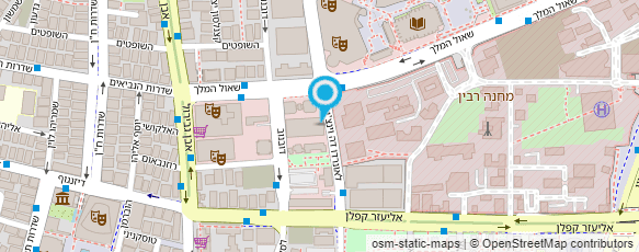 מפת הגעה אל תנועת המושבים בישראל