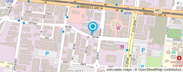 מפת הגעה אל אקטיב מערכות אופטיות בע"מ