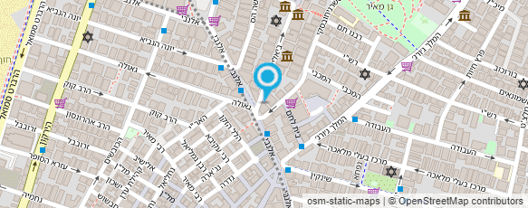 מפת הגעה אל קפה ביאליק