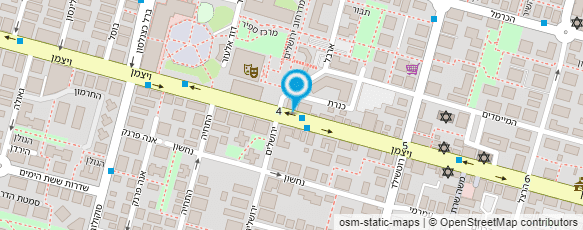 מפת הגעה אל המקום של רוני