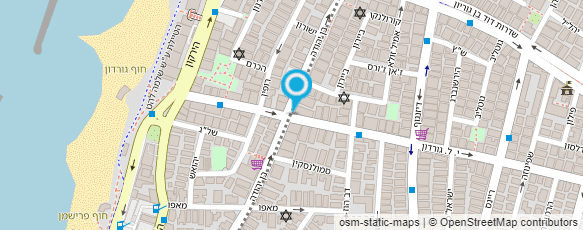 מפת הגעה אל גורדון אין מפת הגעה אל גורדון אין