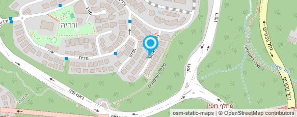 מפת הגעה אל אורית צבי