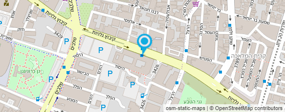 מפת הגעה אל עו"ד אורון-ויסבורד שירית