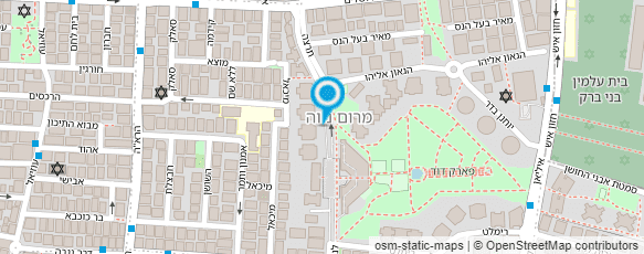 מפת הגעה אל שירות למוצרי חשמל-יאיר גזית