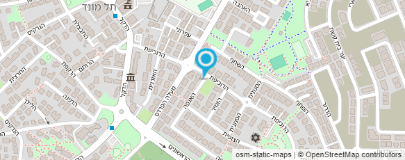 מפת הגעה אל ד"ר רזניק דוד