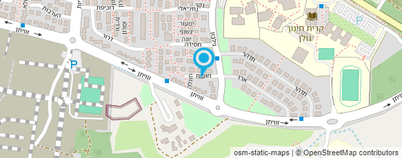 מפת הגעה אל גישור גולן