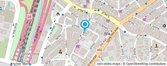 מפת הגעה אל עו"ד צ'יצ'יאן אלון