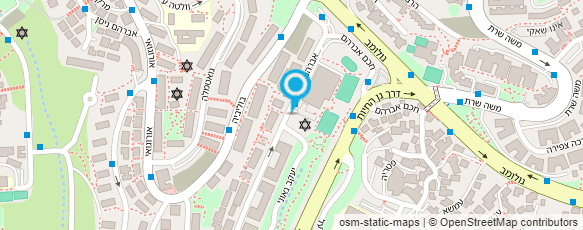 מפת הגעה אל השומר הצעיר-קומונה