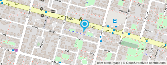 מפת הגעה אל בית היופי