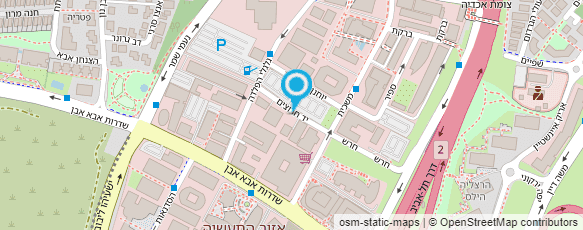 מפת הגעה אל מוסך השרון - נפתלי מפת הגעה אל מוסך השרון - נפתלי