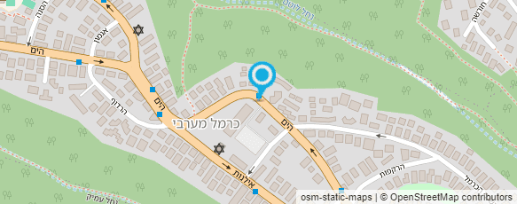 מפת הגעה אל הר הכרמל בע"מ