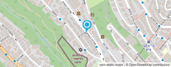 מפת הגעה אל מיני מרקט הנשיא