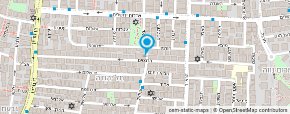 מפת הגעה אל אורנה גרובלר סטודיו לקרמיקה