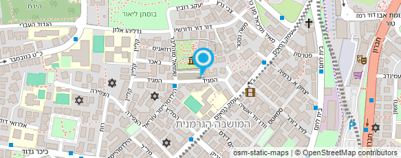 מפת הגעה אל אולפני תכלת