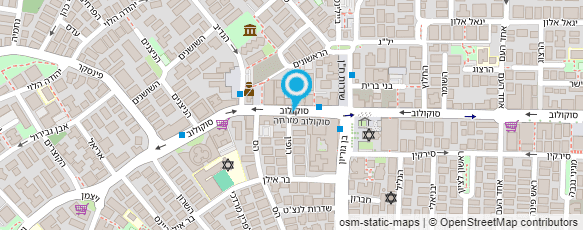 מפת הגעה אל דניאל וילונות מפת הגעה אל דניאל וילונות