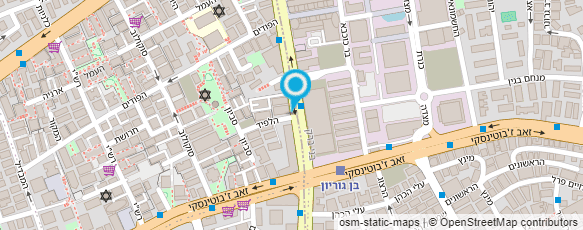 מפת הגעה אל עו"ד ונוטריון זילברפלד אבי