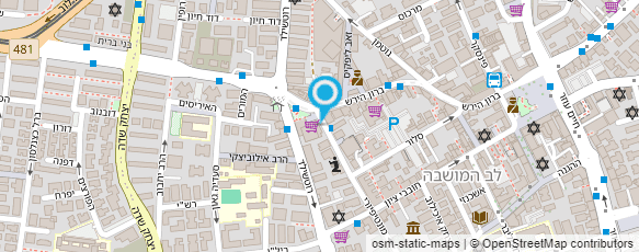 מפת הגעה אל עו"ד מקליס הדסה