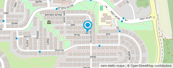 מפת הגעה אל בגוף- ראשון מרנינה