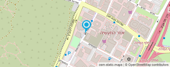 מפת הגעה אל אינובדה ישראל בע"מ