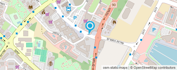 מפת הגעה אל המרכז למסאז' תאילנדי