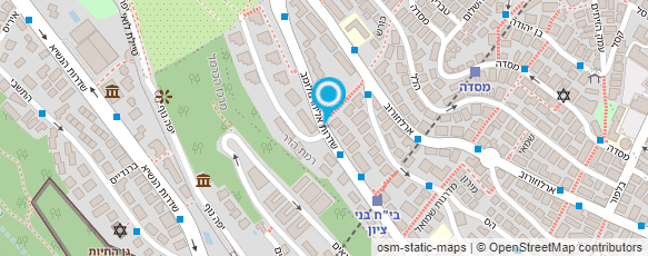 מפת הגעה אל מספרת "רודיקה"