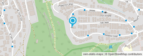 מפת הגעה אל פרופ' מנדס דוד