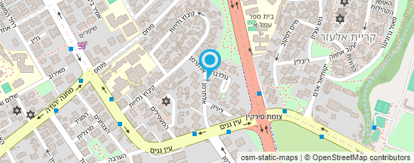 מפת הגעה אל כסא דוד ציוד לאירועים