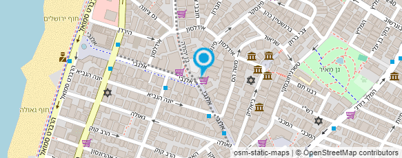 מפת הגעה אל איגוד העובדים בקולנוע ובטלויזיה בישראל