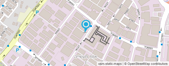 מפת הגעה אל ס.י. מדה בע"מ