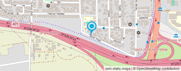 מפת הגעה אל גינה בצבעים מפת הגעה אל גינה בצבעים