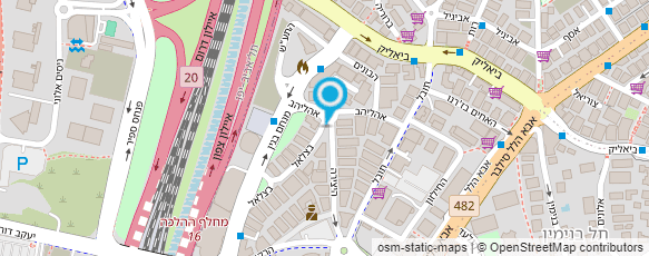 מפת הגעה אל רול ייעוץ פנסיוני בע"מ