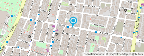 מפת הגעה אל עו"ד יעקובי צליח בן יקר