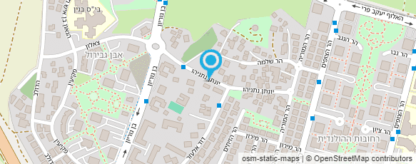 מפת הגעה אל בועז חן