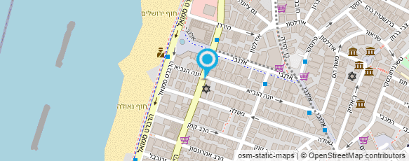 מפת הגעה אל איידול מעצבי שיער