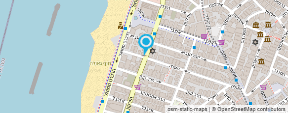 מפת הגעה אל מכולת אהרון