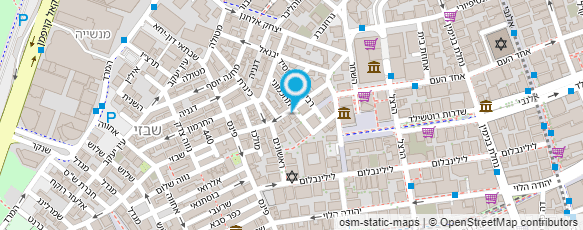 מפת הגעה אל שרית בר-זוהר מפת הגעה אל שרית בר-זוהר