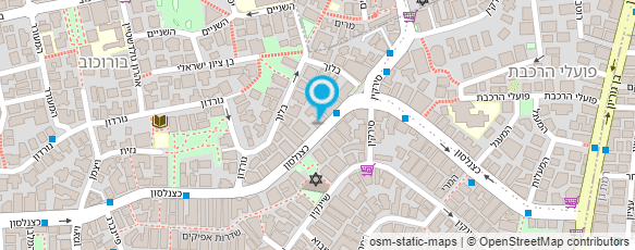 מפת הגעה אל סופר מעדנים - אהרון