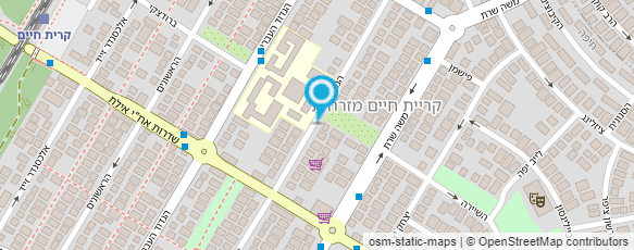 מפת הגעה אל מרכז לאומנות לחימה -רשדי דוד