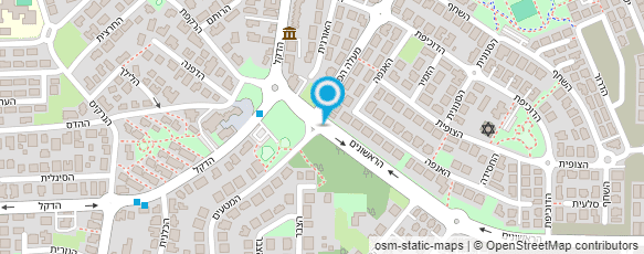 מפת הגעה אל אהרון ראשון בשרון בע"מ