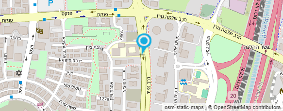 מפת הגעה אל המרכז לאומנויות לחימה