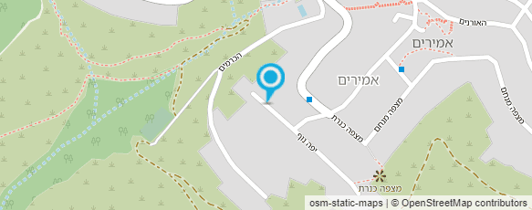 מפת הגעה אל הבקתות של מיכל